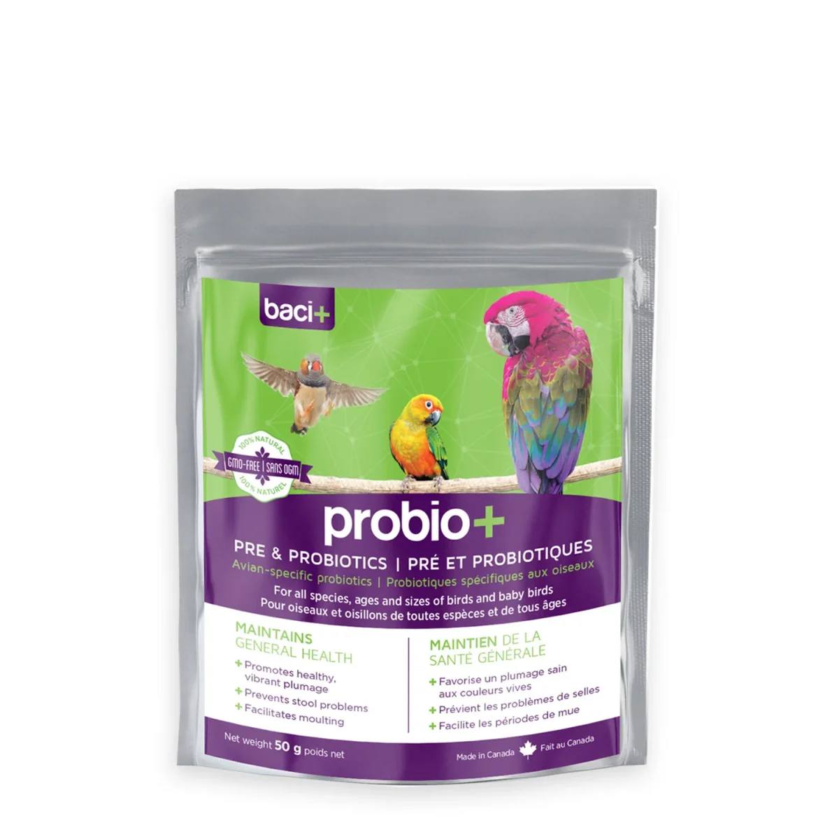 probio+ Santé digestive et immunité pour oiseaux