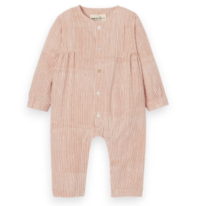 Pyjama bébé muni – Ligne abricot
