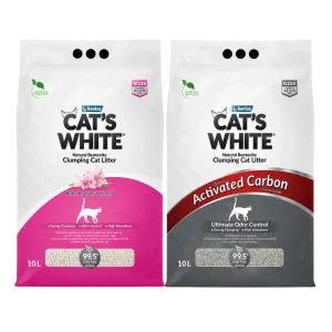 Litière Agglomérante Cat’s White Pour Chat