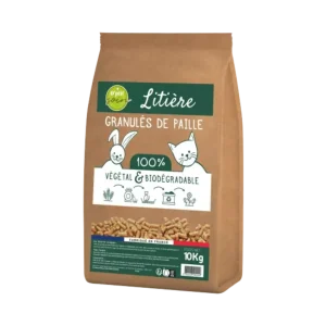 Litière Pellets De Paille Pour Chat